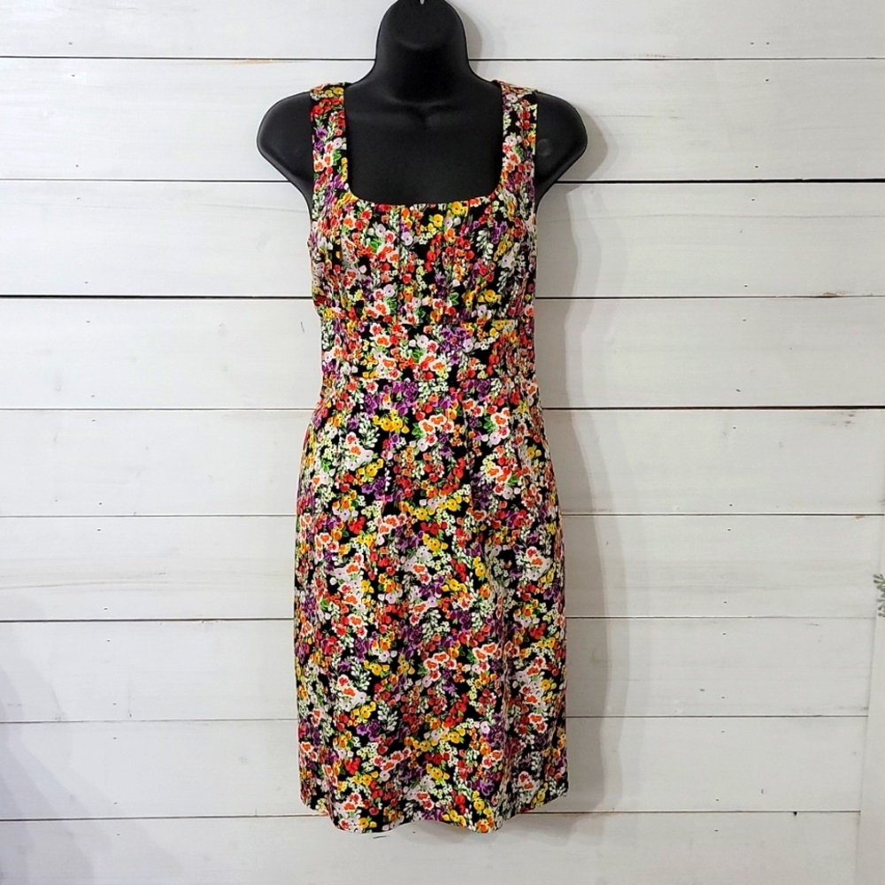 Spense size 6 floral semi lined dress